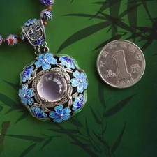 Ciondolo singolo smaltato