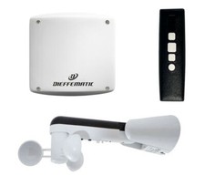 KIT PER QUATTRO 4 MOTORI CENTRALINA SENSORE VENTO TELEC TENDA TENDE DA SOLE KITL