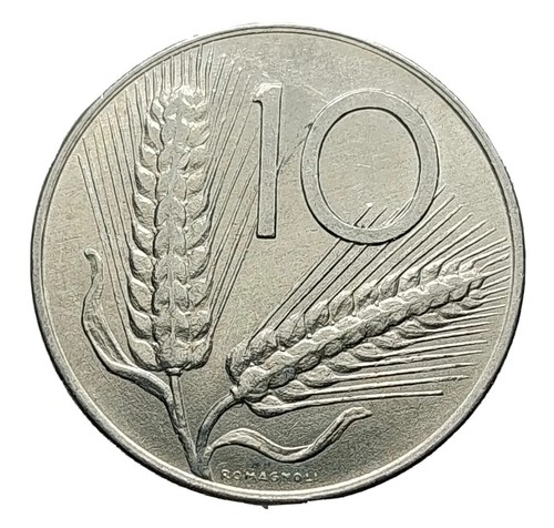 Moneta italia lire 1976 - moneta, 10