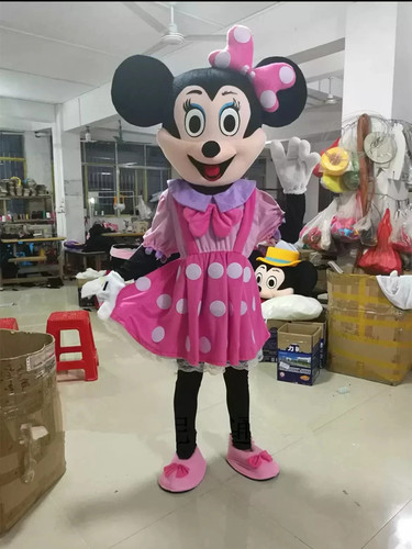 Costume mascotte adulto - , minnie