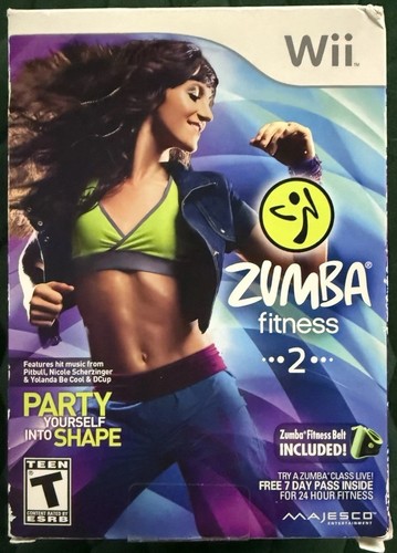 Nintendo wii zumba fitness - nintendo,