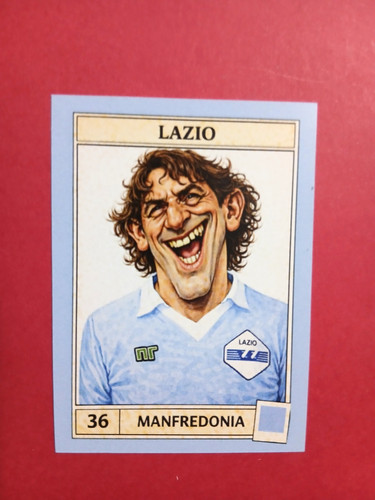 Figurina caricatura calciatori - figurina,