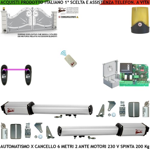 Kit automazione cancello - automazione,