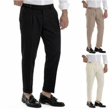 Pantaloni Uomo Eleganti slim