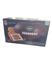 Tostapane PRO Toast MVP a forma di calcio NFL New York Jets 2 fette nuovo con scatola
