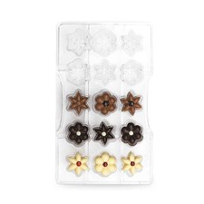 Stampo 15 cioccolatini a fiore