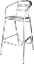 Sgabello da Bar in Alluminio