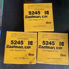 Eastman Kodak 5245 pellicola negativa a colori vintage 35 mm 100' in scatola