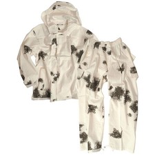 Bw Bundeswehr Tuta Mimetica da Neve 2-teilig Pantaloni Giacca Inverno Kombi Tarn