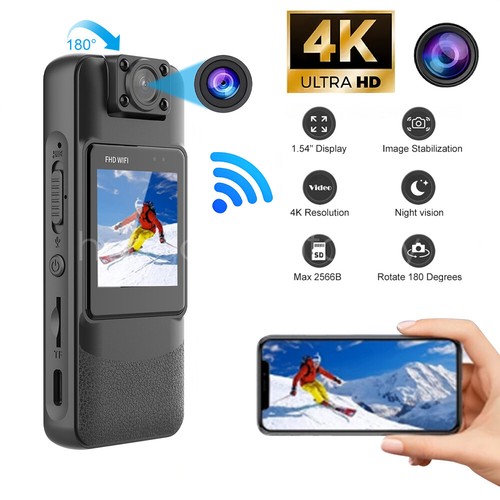 Mini fotocamera 2k 1080p - fotocamera, hd