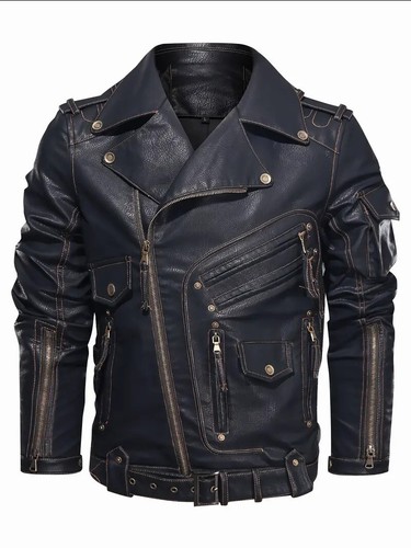 Giubbino pelle nero - in, con