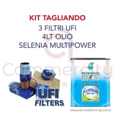 KIT TAGLIANDO FILTRI UFI + 4LT