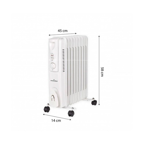 Radiatore elettrico olio 9 - elettrico, ad