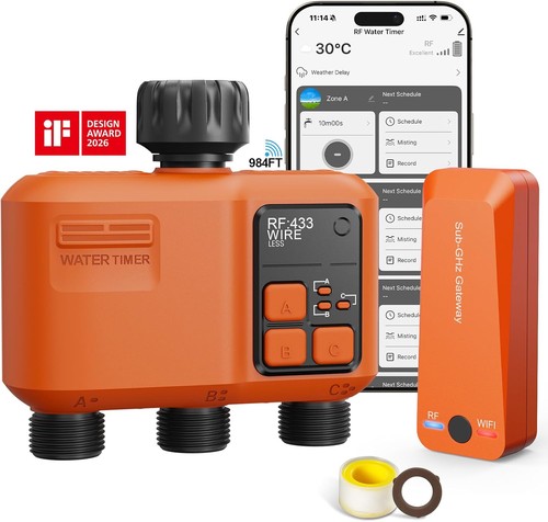 Smart wifi irrigatore timer - timer, 3