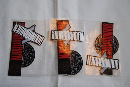 Soundgarden tour stickers - soundgarden, x