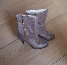 LIU JO BOOTS - TRONCHETTI LUSSO VERA PELLE TACCO alto (36)