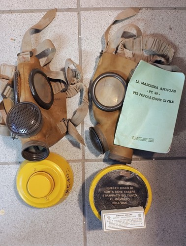 Maschera antigas pc40 con - maschera,