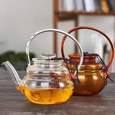Teiera in vetro borosilicato