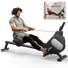 Vogatore Domestico Vogatore Magnetico 16 Livelli Di Resistenza Display LCD Caric