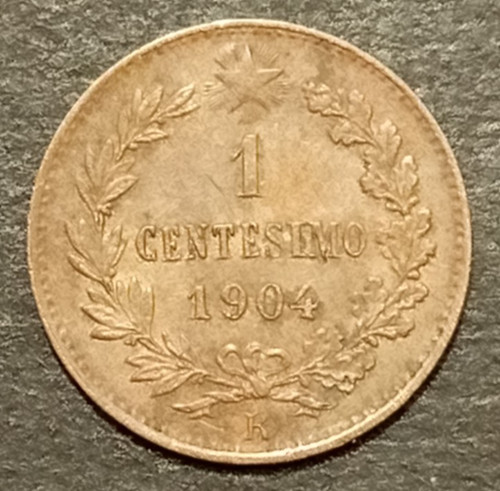 Centesimo lire valore 1904 - lire,