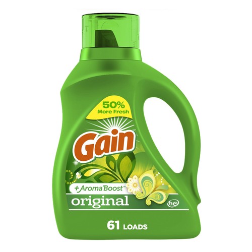 Gain detergente liquido - detergente,