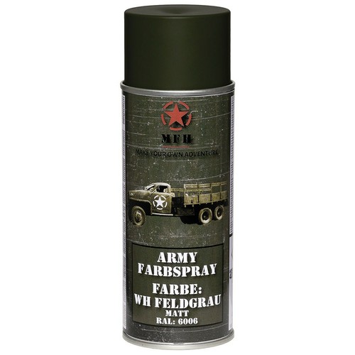 Vernice spray grigio verde - vernice,