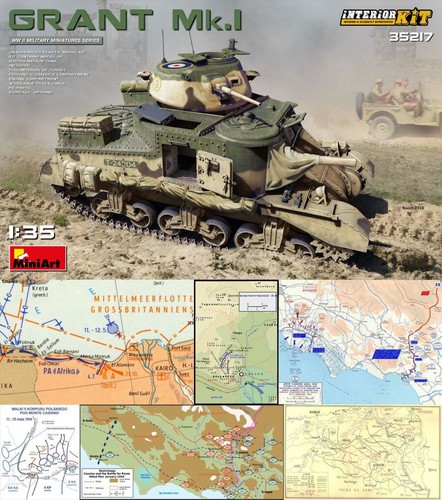 Miniart grant mk i - 1:35, con