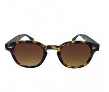 occhiali da sole da uomo e da donna montatura maculata lente marrone