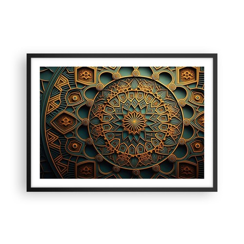 Poster 70x50cm mosaico arabo - poster,