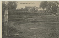 TIVOLI -ROMA -VILLA ADRIANA TEATRO GRECO  CARTOLINA