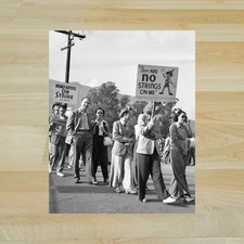 Vintage 8x10 A.F.L. Cartoon Guild Strike Walt Disney Produzioni 1941 Foto