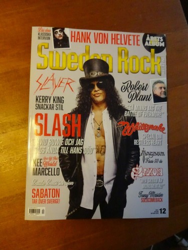 Rivista slash guns roses - slash,