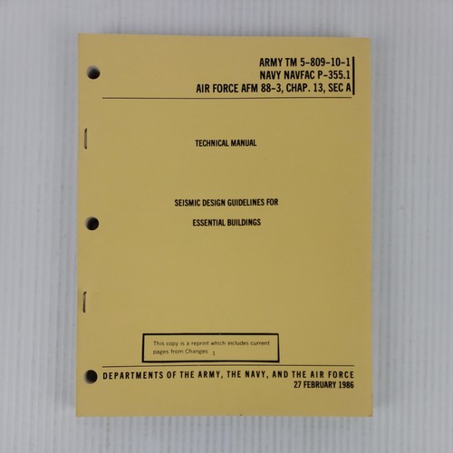 Technical manual seismic - technical,