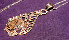 Ciondolo Moldavite + Collana