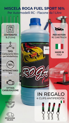 Miscela auto a scoppio - 16%, rc