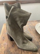 Zara stivaletti scamosciati