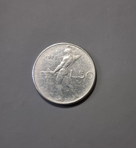 Moneta lire - moneta, 50