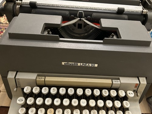 Macchina scrivere olivetti - macchina,