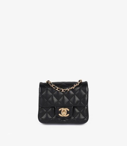 Borsa chanel nera - nera, trapuntata