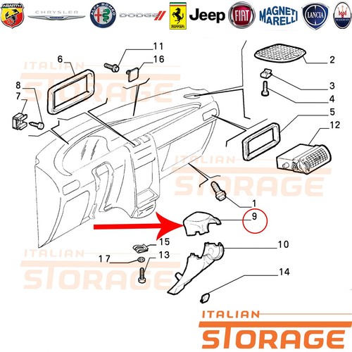 Fiat punto riparo plancia - gt,