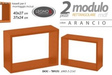 Set 2 Cubo da Parete Scaffale
