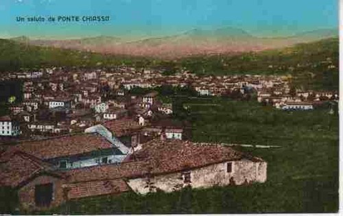 Cartolina epoca ponte - cartolina, d'epoca