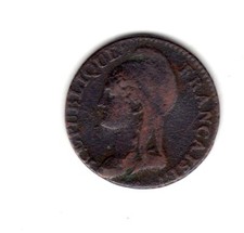 Francia 5 centesimi Dupré anno 4 a PARIGI 1795 - 1799 BRONZO