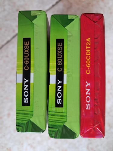 Audiocassette vergini sony 2 - audiocassette,
