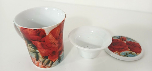 Tisaniera tazza porcellana - tazza, in