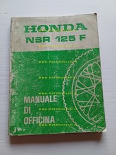 HONDA NSR 125 F1988-89 manuale