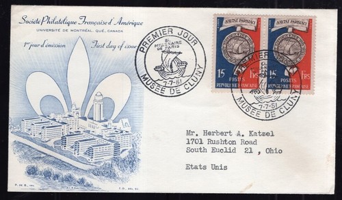 Francia 1951 cluny - cluny, museum