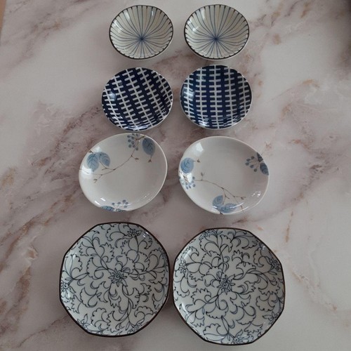 Set piatti floreali - di, 8