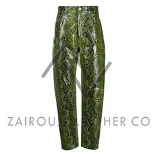 Pantaloni in pelle da donna