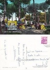 LIDO DEI PINI: Pineta e Camping  1964